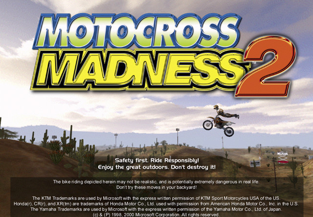 Motocross Mania (PS1 Gameplay) 