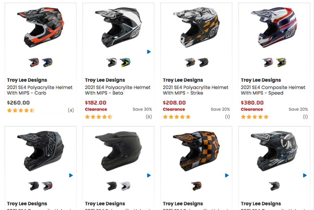 Troy Lee Designs SE4 2021 Helmets