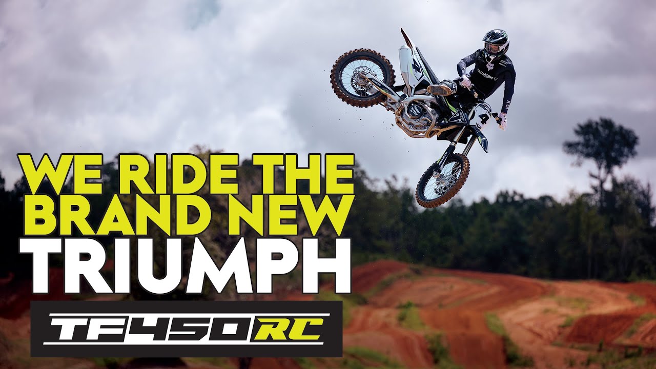 The BRAND NEW Triumph 450! The TF 450 RC Edition - Vurbmoto