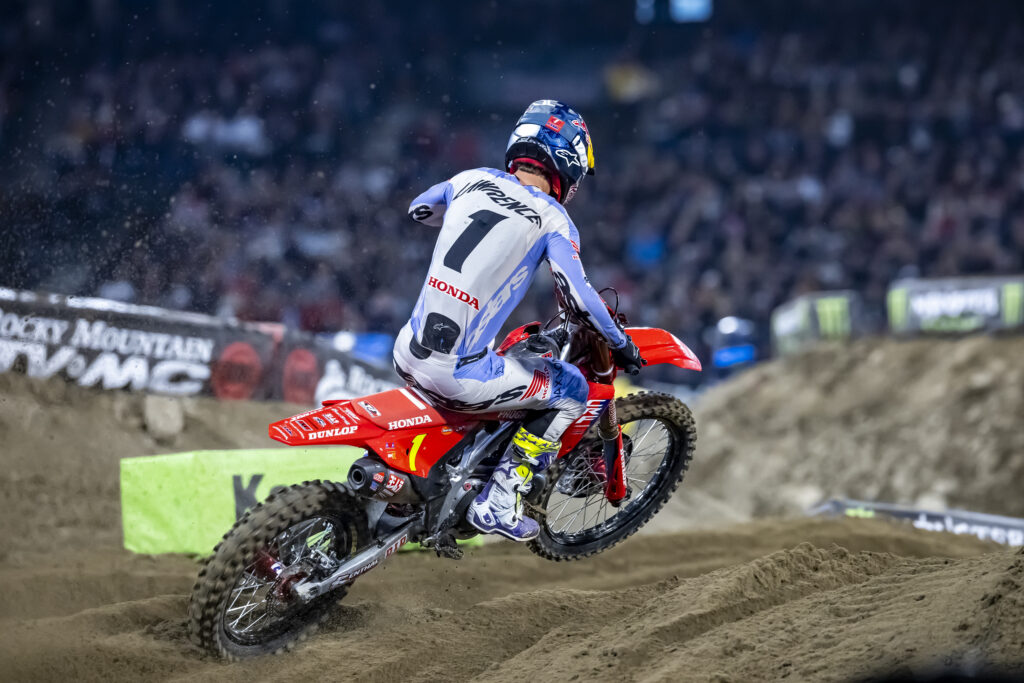 Jett Lawrence On a Tough Supercross Season Opener