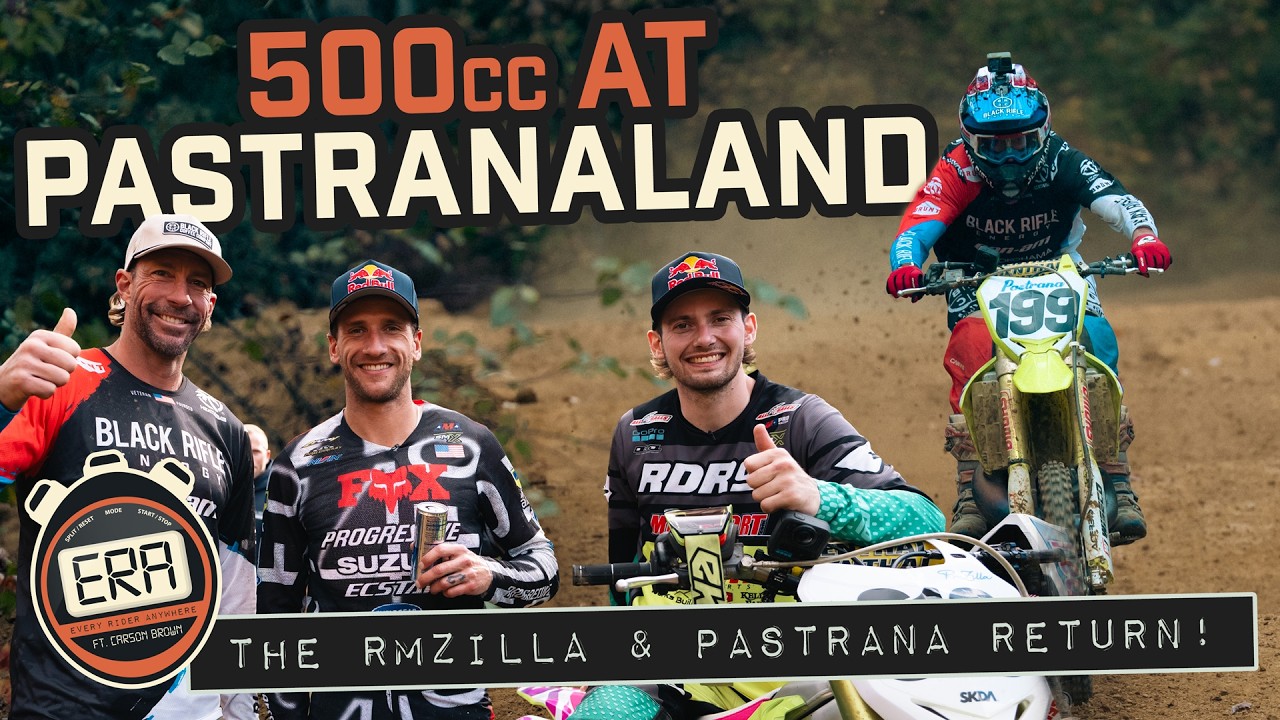 Travis Pastrana Returns to Racing a 500cc Against Ken Roczen