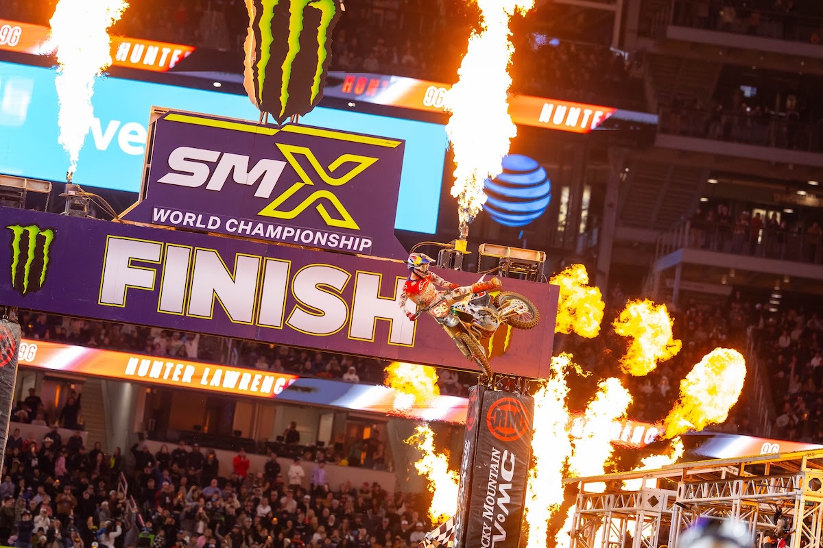 Finally! Hunter Lawrence Grabs Career First 450SX Win in Arlington